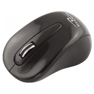  TITANUM TORPEDO 3D mini USB vezeték nélküli optikai egér 2.4GHz, fekete