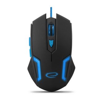 Esperanza MX205 Fighter USB Gamer egér, fekete-kék