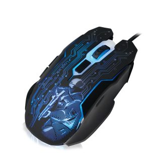 Logilink USB Gamer egér, 2400 dpi, Fekete