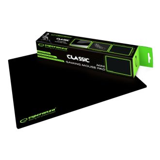 Esperanza Classic Gamer mini egérpad, fekete