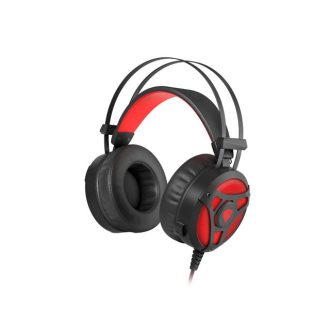   Genesis Neon 360 Gamer Sztereo fejhallgató, világítás, fekete