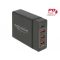 Delock USB töltő 1 db USB Type-C  PD + 3 db USB A-típusú 60 W