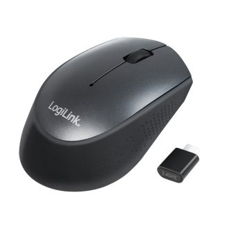 Logilink Vezeték nélküli optikai USB-C egér, 2,4 GHz