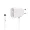 Logilink USB fali töltő , 2+1 port, 10,5W, fehér