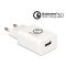 Navilock Töltő 1 db USB A-típusú csatlakozó, Qualcomm  Quick Charge   3.0 (gyorstöltő) technológia,