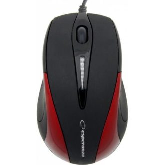   ESPERANZA SIRIUS 3D VEZETÉKES OPTIKAI EGÉR USB FEKETE/PIROS