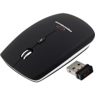   ESPERANZA VEZETÉK NÉLKÜLI 2.4GHZ OPTIKAI EGÉR 4D USB SATURN FEKETE