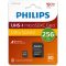 Philips Micro SDXC Memóriakártya 256GB Class 10 UHS-I U1 Adapter