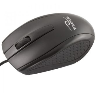 TITANUM 3D VEZETÉKES OPTIKAI EGÉR USB FEKETE MARLIN TM110K