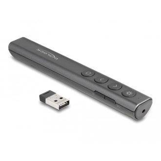 Delock USB-s Lézermutató antracit