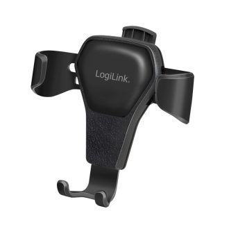   Logilink Okostelefon tartó szellőzőnyílásokhoz, 4-6,5" okostelefonokhoz, fekete