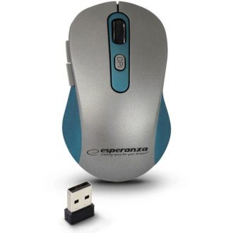   Esperanza vezeték nélküli 2.4GHz optikai egér 6D USB ADARA kék EM131B