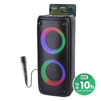   Media-Tech FUNBOX Hordozható Bluetooth Hangszóró mikrofonnal