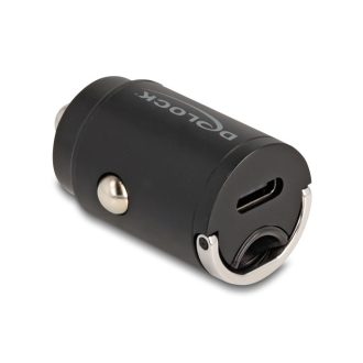 Delock Mini autós töltő USB Type-C  PD 3.0 30 W-tal