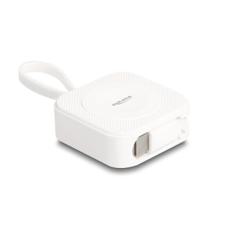   Delock USB Type-C  töltő felület Apple órákhoz fehér, mágneses
