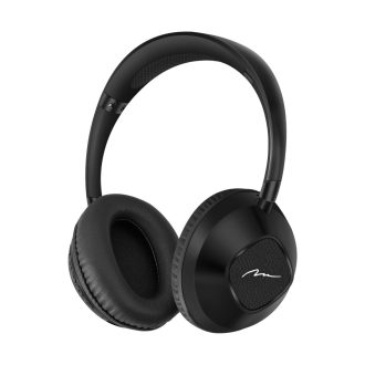   Media-Tech SONIQUE BT Bluetooth mikrofonos fejhallgató, fekete