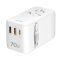 Logilink Univerzális utazó tápegység, 70 W (PD), 4x csatlakozások + kábel, tűzálló, fehér