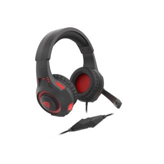   Genesis Radon 210 7.1 Gamer Fejhallgató mikrofonnal USB, fekete-piros