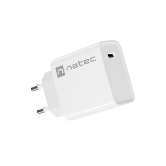 Natec Ribera 1xUSB-C 20W fali töltő fehér