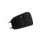 Natec Ribera 1xUSB-A 1xUSB-C 30W fali töltő fekete