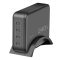 Logilink USB-C 240 W GaN töltő, 4x USB-C PD 3.1, 240 W, okos, fekete