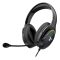 SUBSONIC Multi Spectra LED Gamer Fejhallgató Fekete