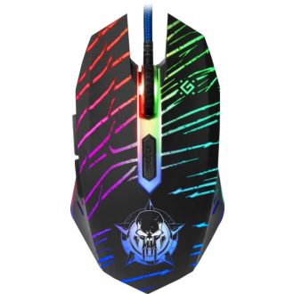   Defender Vezetékes gamer egér Dark Agent GM-590L 6 gomb, 12800 dpi