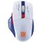 Defender Vezeték nélküli gamer egér Tisa GM-126 fehér+kék, LED, 7D, 2,4+BT, 1600 dpi