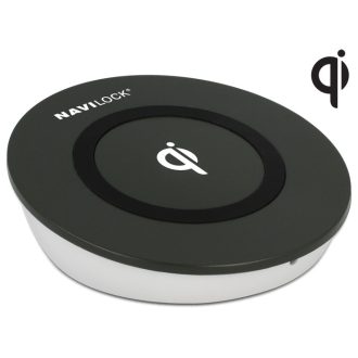 Navilock Vezeték-nélküli Qi töltőállomás