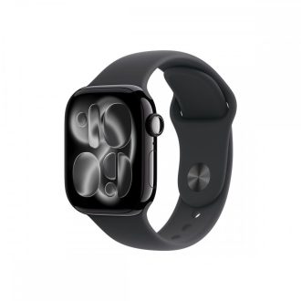 Apple Watch S11 GPS 42mm fekete alutok, fekete sport M/L