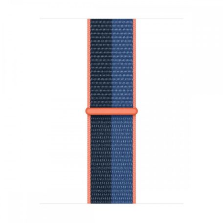 Apple Watch 41mm óraszíj, kék-naracssárga