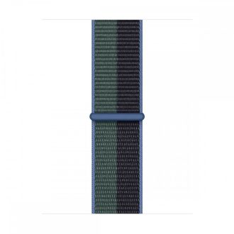 Apple Watch 41mm óraszíj,Fekete-zöld-kék