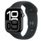 Apple Watch S10 GPS 46mm fekete alumíniumtok, fekete sport M/L