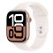 Apple Watch S10 GPS 46mm rosegold alumíniumtok, rose sport M/L