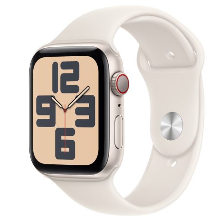 Apple Watch SE2 v3 Cellular 44mm csillagfény alutok, sport M/L