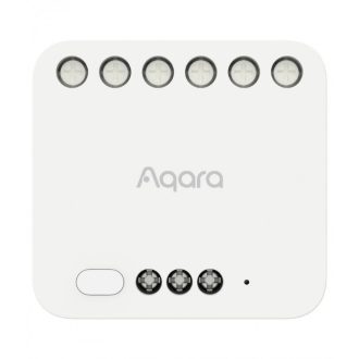   Aqara T2 mini 2 áramkörös relémodul, fogyasztásméréssel, motoros