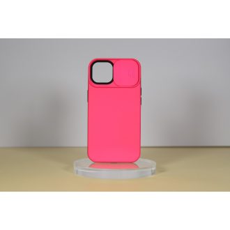 iPhone14 Pro Max TPU+PC csúsz. kamerav. tok,Pink