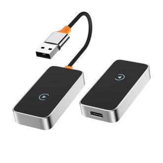 Vezeték nélküli carplay adapter, Fekete