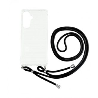 Sam A36 TPU+PC Átlát.tok,Fekete zsinórral