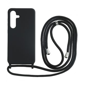 Sam S25  TPU+PC fekete tok,Fekete zsinórral