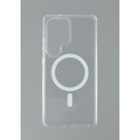 Samsung S25 Ultra TPU+PC mágneses szil tok, Átlát