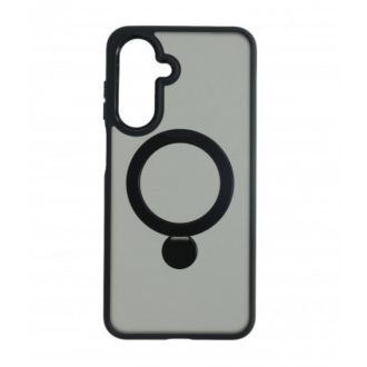 Samsung A26 mágneses 360° forgatható tok, Fekete