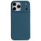Premium szilikon tok, iPhone 17 Pro, Kék