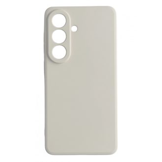 Premium szilikon tok, Samsung A37, Tört fehér