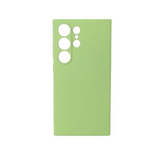 Premium szilikon tok, Samsung S24 Ultra, Zöld