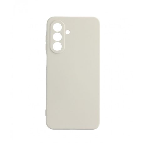 Premium szilikon tok, Samsung S25, Tört fehér