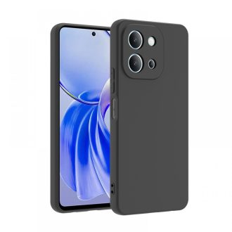 Premium szilikon tok, Vivo Y28 4G/5G, Fekete