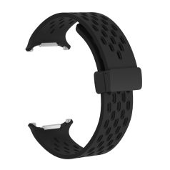   Galaxy Watch Ultra lyukacsos mágneses szil. óraszíj,24mm,Feket