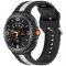 Samsung Galaxy Watch 8/Classic óraszíj fehér csíkokkal,22mm