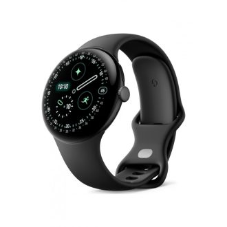 Google Pixel Watch 4, 45mm okosóra, fekete